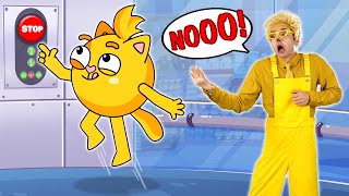 No No It's Dangerous! | Elevator Safety Tips | Songs For Kids & Nursery Rhymes