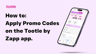 Unlock Exclusive Discounts: How to Effortlessly Apply Promo Codes on Tootle by Zapp App screenshot 2