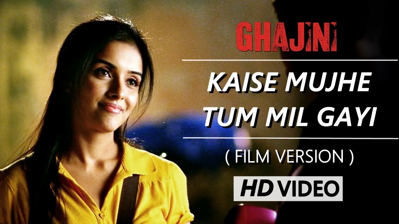 Kaise Mujhe Tum Mil Gayi  Film Version Full Video  Ghajini  HD 1080p