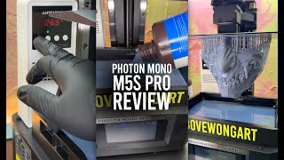 Pre-Release Review of the Anycubic Photon Mono M5s PRO and Print Processing Tutorial
