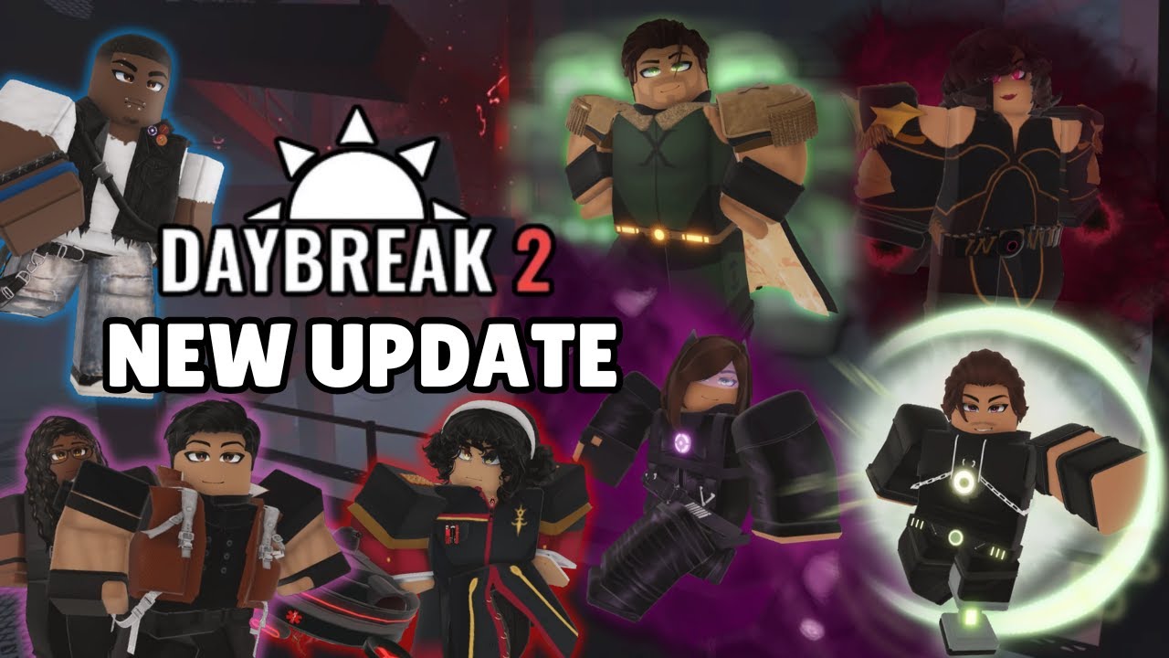 DAYBREAK 2 NEW UPDATE: NOBODY'S HERO (ROBLOX LIVE) - YouTube