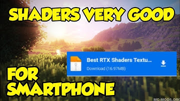 WOW!! SHADERS MCPE 1.17 1.18 BEAUTIFUL AND REALISTIC !! NO LAG, SUPPOERT LOW DEVICE !! Minecraft