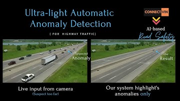 Ultra-light automatic anomaly detection on highway roads
