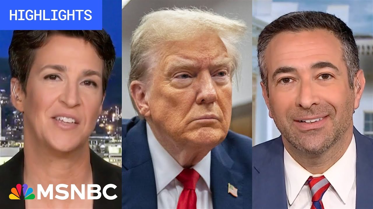 Trump trial ends with incriminating testimony from star witness — see Melber’s breakdown