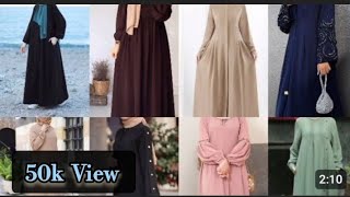 Modren Abaya Designs | New Simple Abaya Design || Open Unique Abayas screenshot 5