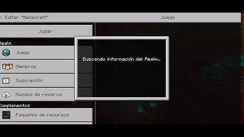 Error Minecraft Realm, Doesn