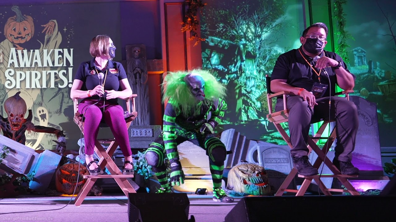 Six Flags Fright Fest panel at Awaken The Spirits - Midsummer Scream