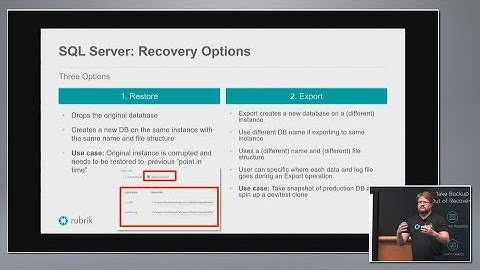 Rubrik SQL Live Mount in the Public Cloud