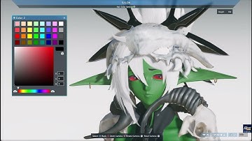 PSO2 NGS Character Creation Tutorial, Gobolina Necromancer Mia