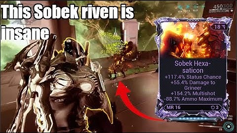 Warframe - Sobek build (Riven)(2020)