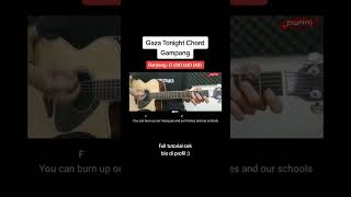 kunci gitar we will not go down chord gampang #gaza #chordgitar #punnigitarer