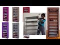 10 Tiers Shoe Rack with Dust proof Cover assemble by Kid