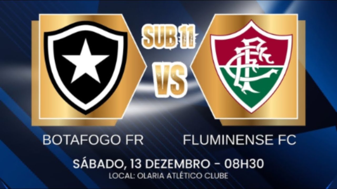 BOTAFOGO X FLUMINENSE | SUB-11 FINAL FEDERAÇÃO | 13-12-25