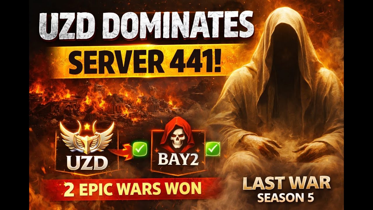 🔥 UZD DOMINATES SERVER 441! 2 EPIC WARS WON | Last War S506 | Season 507 1