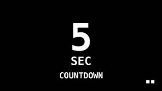 5 Seconds Timer, No Music, No Ads Mid-Video