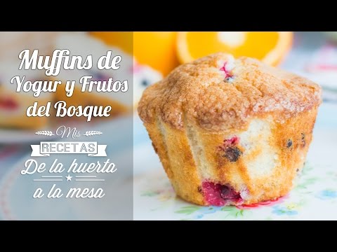 Video: Muffins Sueltos Con Almendras Y Frutos Rojos