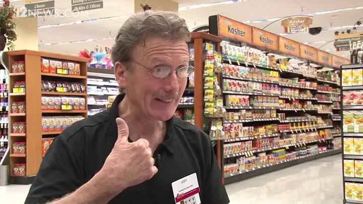 Cashier brings joy to grocery shoppers