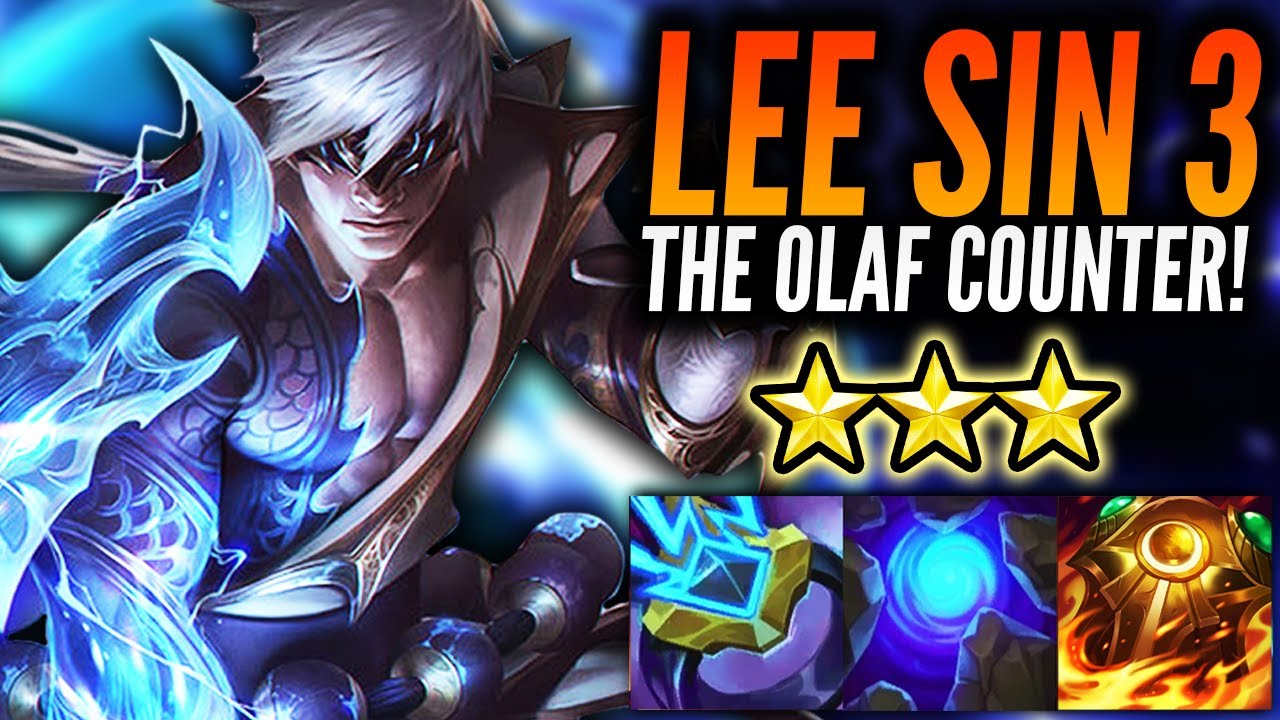 Countering the OLAF META with LEE SIN 3 Carry | Teamfight Tactics Set 7  Patch  - YouTube