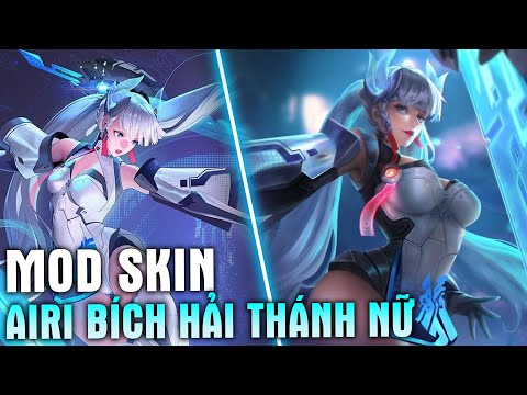 Hướng Dẫn Mod Skin AIRI BÍCH HẢI THÁNH NỮ Mùa 22 Có Hiệu Ứng Mới Nhất Liên Quân Mobile