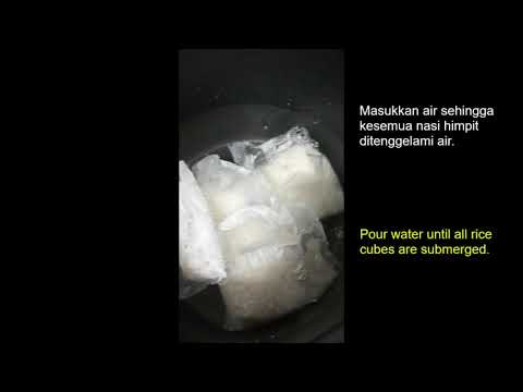 Cara Merebus Nasi Impit Guna Noxxa