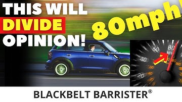 Is Speeding EVER Ok? A discussion.