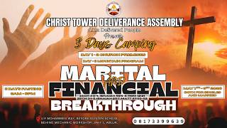 MARITAL AND FINANCIAL BREAKTHROUGH  (DAY 1)