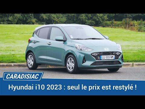 Essai - Hyundai i10 restylée (2023) : seul le prix est vraiment restylé