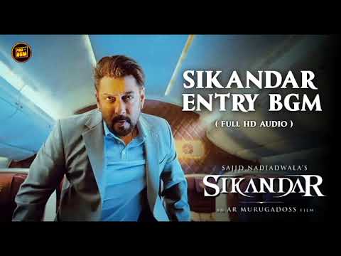 Sikandar Entry Bgm Salman Khan Pro Bgm