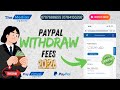 PayPal Fees When Withdrawing Money From PayPal To a BANK Card