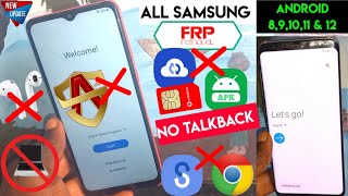 All Samsung (S8,S9,S10,S20,S21/A10,A50,A70,A20) Frp Bypass 2022 [SAMSUNG Android 11/12  Frp Unlock