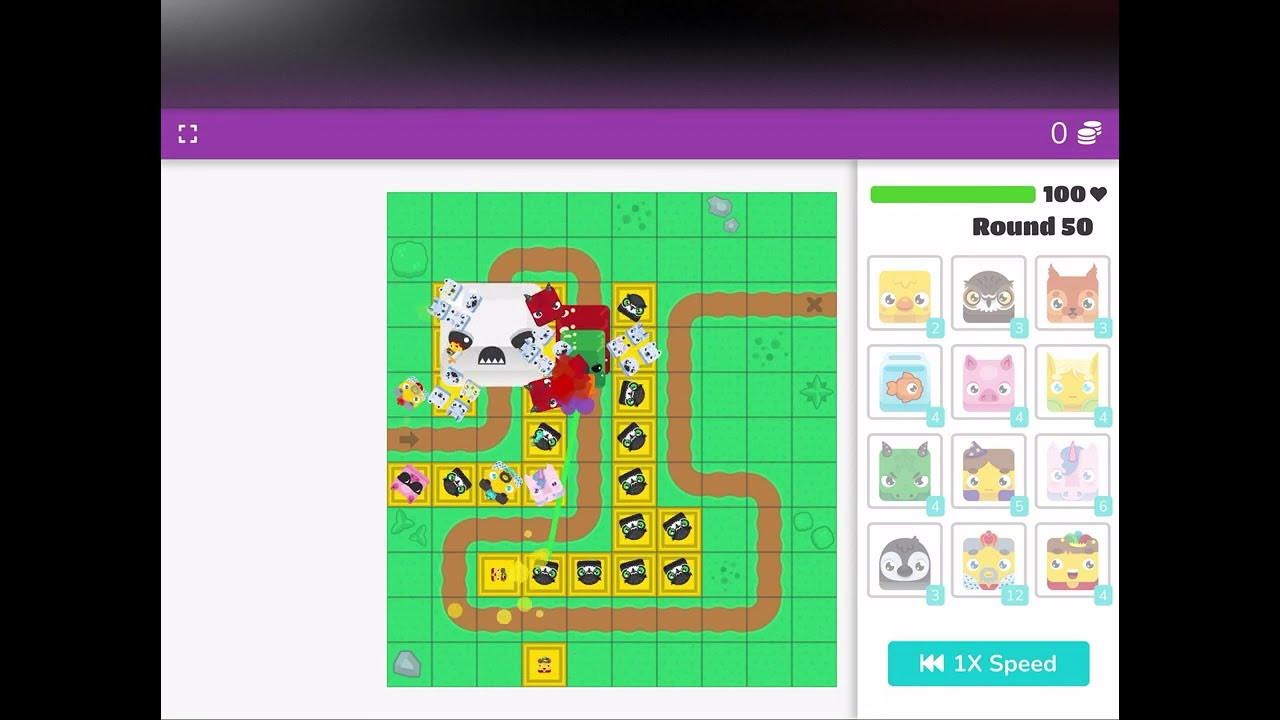 Blooket Tower Defense Strategy ROUND 50+ YouTube