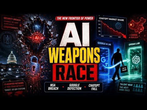 AI's Weapons Race: NSA Breach, Google's Defector & ChatGPT's Fall