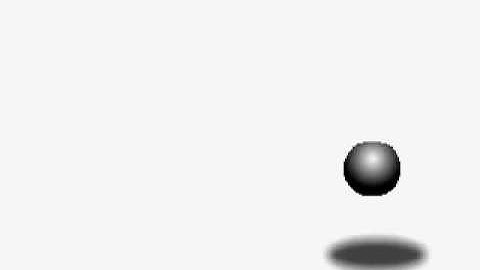 Bouncing Ball with shadow demo