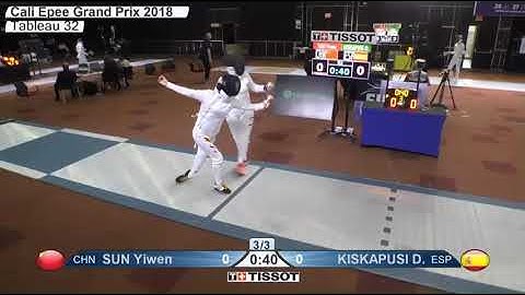 2Corps a Corps to avoid touchCali Epee Grand Prix Color Pistes with Commentary