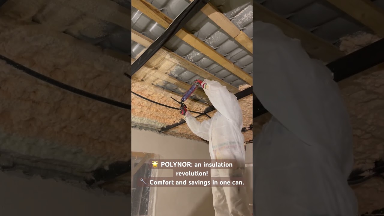 POLYNOR is a modern insulation method that saves you time and money.Convenient, fast, and efficient!