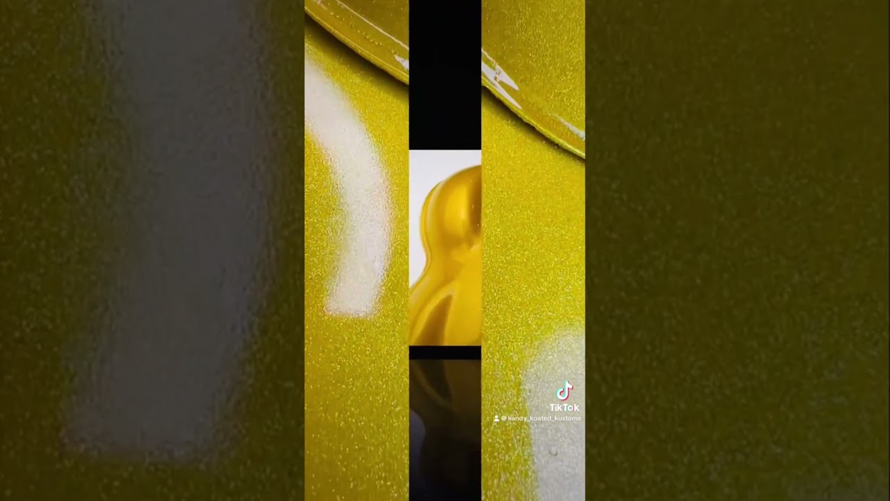 Gold ￼urethane paint GLODEN CHILD is available at Kandykoatedkustoms.com