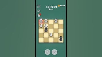 Pocket chess Level 309 solution ♟️ #chess #shorts #viral