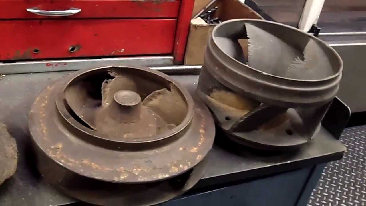 SIMS PUMP VALVE Corroded Impellers - YouTube