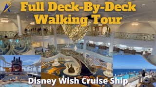 Disney Wish Walkthrough - Deck-By-Deck on the Newest Disney Cruise Line Ship