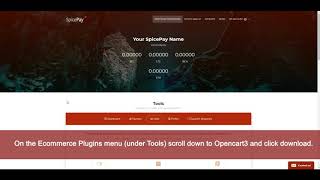 OpenCart3 Bitcoin Payment integration Tutorial - SpicePay