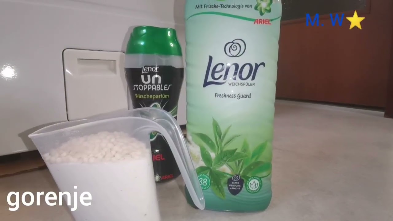 gorenje ps 614 Soperaurmat / lenor Ariel  Duft / 40 grad