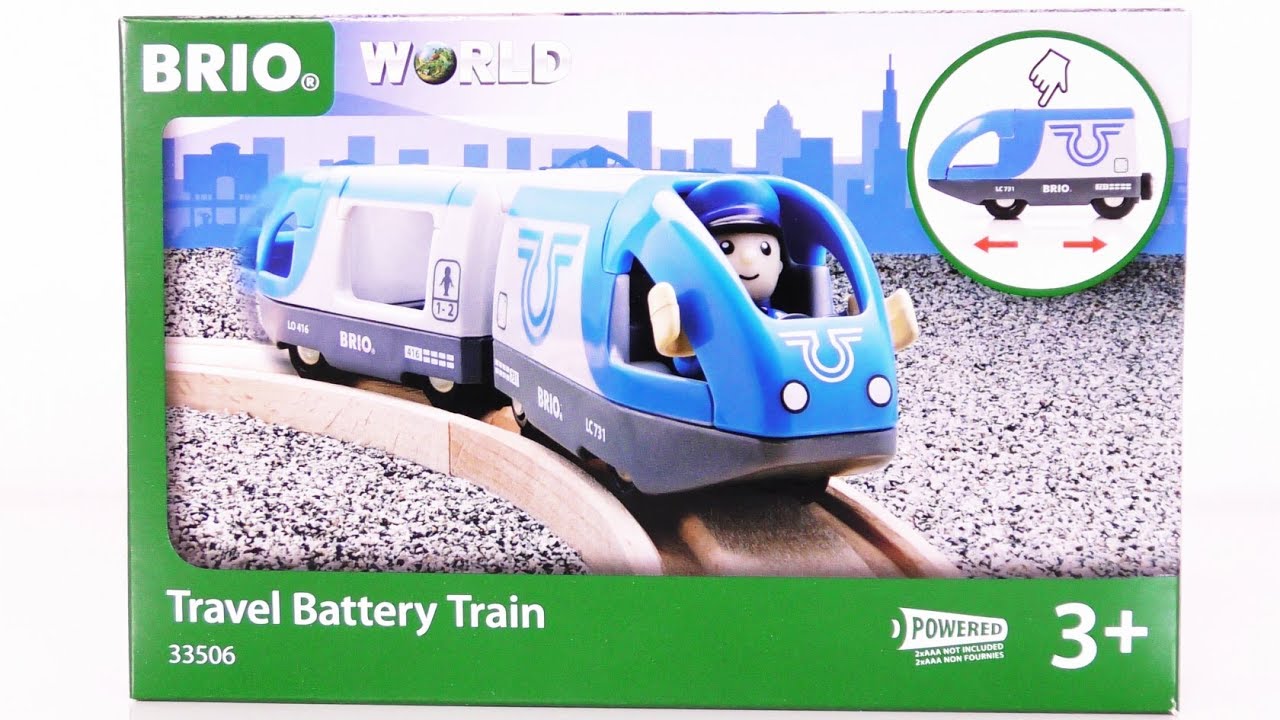 Brio travel battery train with Thomas & Friends