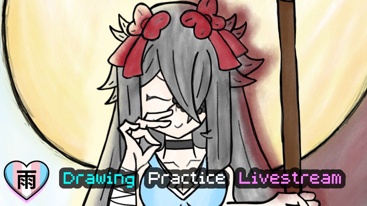 Drawing Practice cuz I'm sick (Other Stream Crashed)~ | Art Livestream