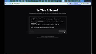 Got a sketchy text? Free AI scam checker tells you why it's dangerous #shorts