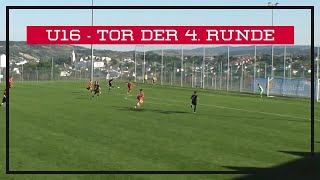 Tor der 4. Runde | Nino Kutos (AKA Steiermark-Sturm Graz U16) | ÖFB Jugendliga U16