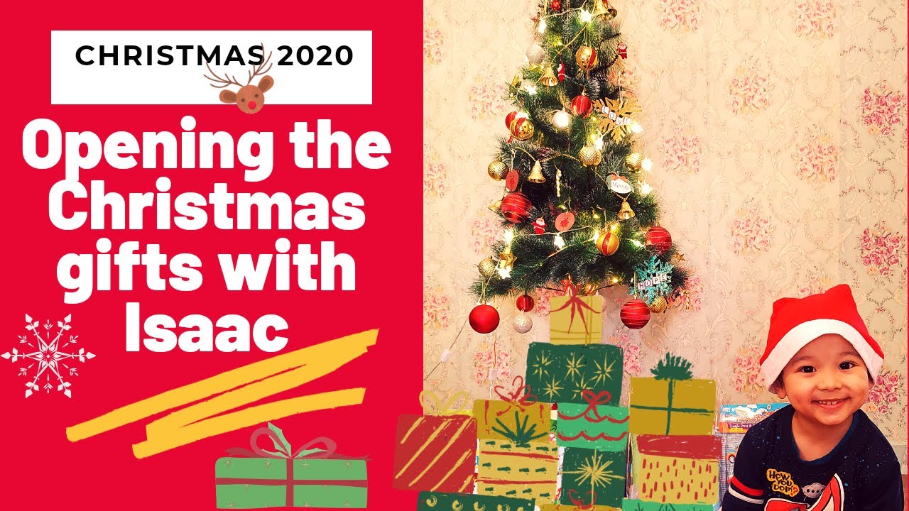 CHRISTMAS MORNING 2020! OPENING THE GIFTS | WHAT ISAAC GOT FOR CHRISTMAS