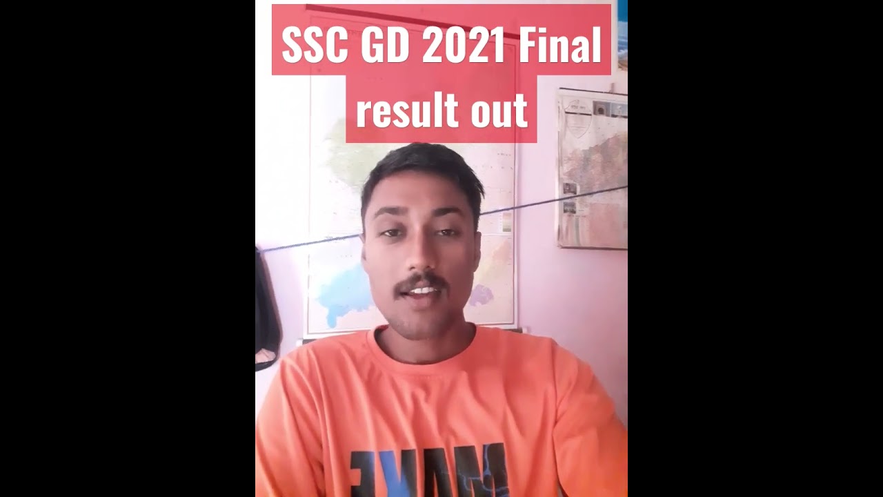 SSC GD 2021 Final Result out 🔥🔥 