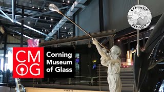 Corning Museum of Glass - A Tour Inside the Museum | Glass Blowing Demonstration - Corning, NY