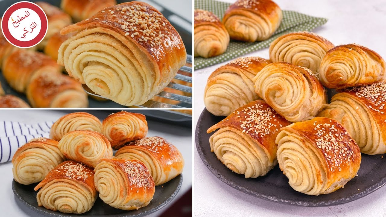 طريقة عمل فطائر الطحينة التركية 🙌🏻😊