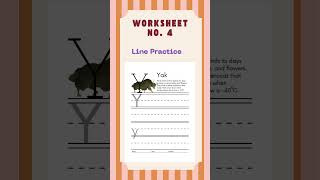 Letter Y Writing for Kids | Alphabet Practice with Free Worksheets Preschool & Kindergarten Learning